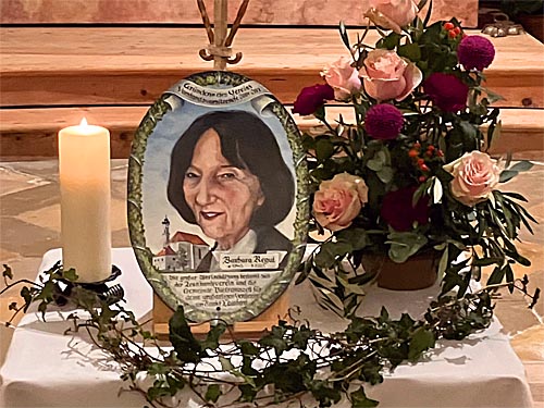 Gedenktafel für Barbara Regul Gedenktafel für Barbara Regul
