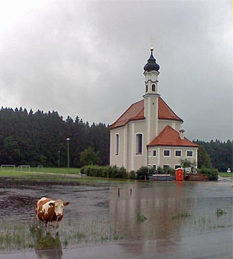St. Leonhard beinahe überschwemmt