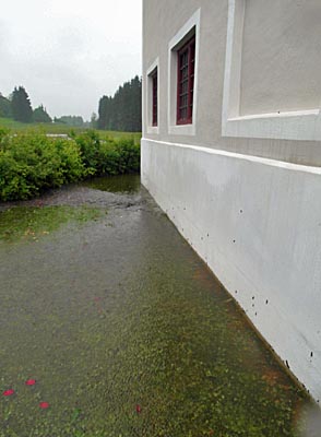 St. Leonhard im Hochwasser