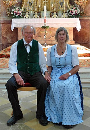 50jähriges Hochzeitsjubiläum in St. Leonhard