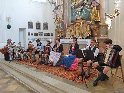Junge Musikanten in St. Leonhard