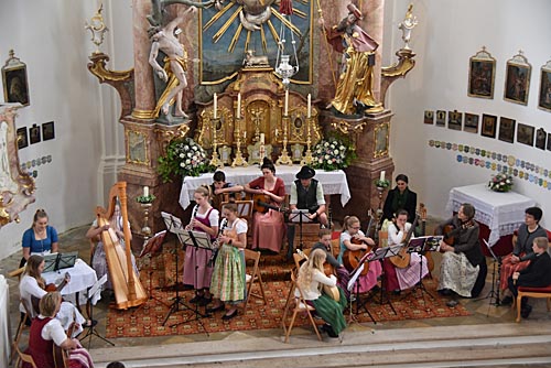 Junge Musikanten in St. Leonhard