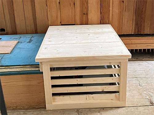 Orgelmotor in St. Leonhard Orgelmotor in St. Leonhard